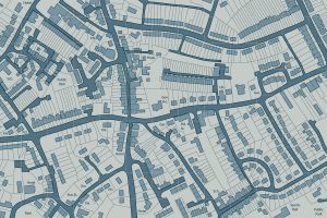 Illustrated,Map,Of,Housing,In,A,Generic,Town